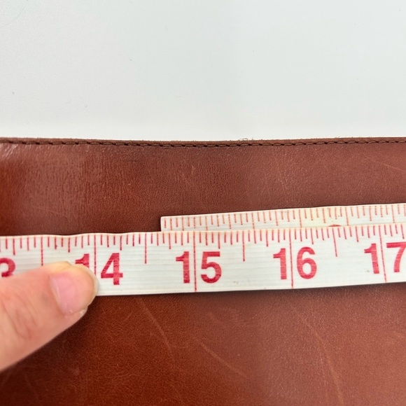 Chanel brown leather camel caramel heeled boots pull on 38.5 with dustbags only - Picture 13 of 16